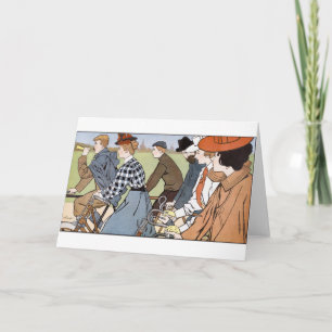 Cartão Ciclismo, Bicicletas, Van Caspel