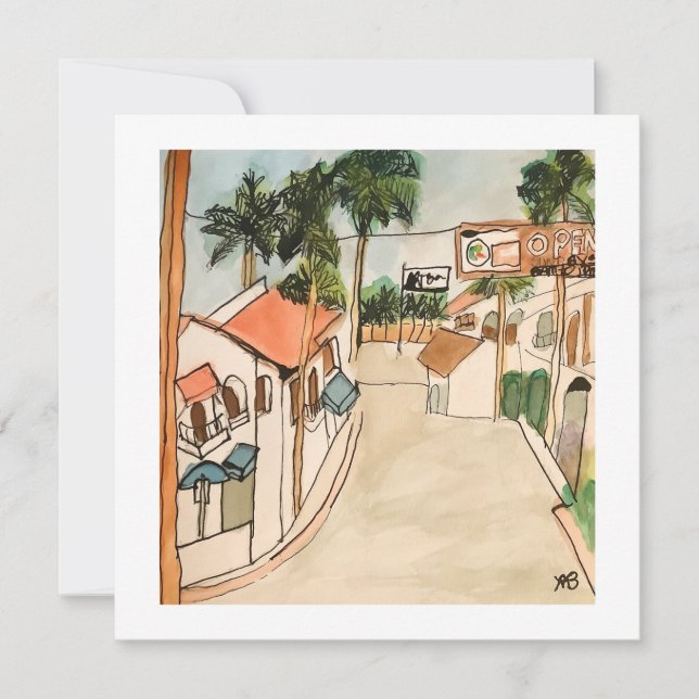 Cartão Cidade Antiga La Quinta (Frente)