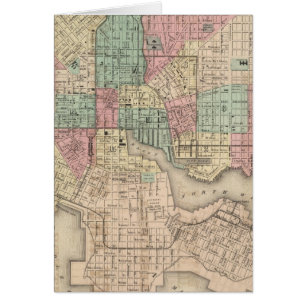 Cartão Cidade de Baltimore, Maryland