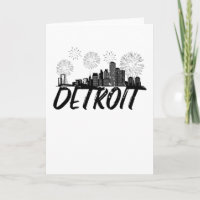 Cidade de Detroit Skyline
