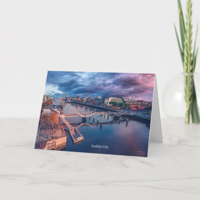 Cartão Cidade de Dublin (Frente)