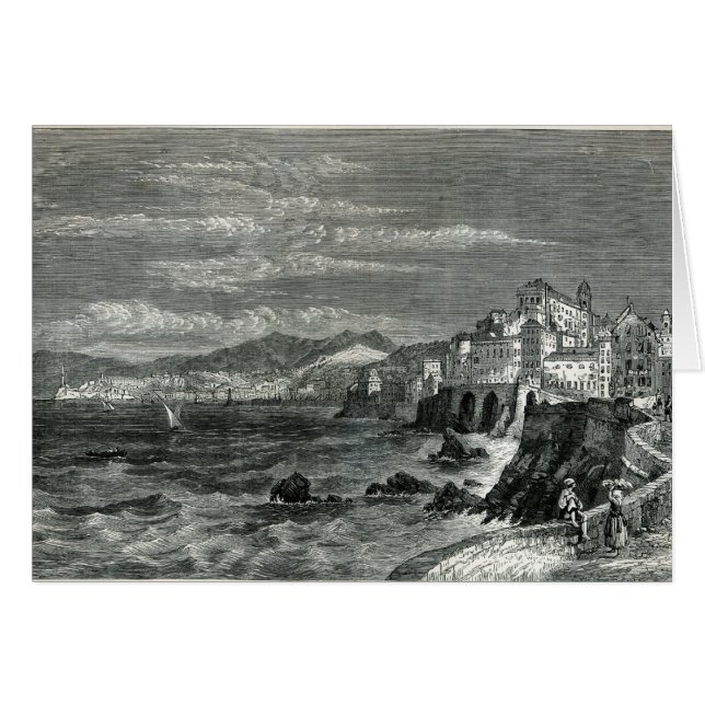 Cartão Cidade de Génova (Frente Horizontal)