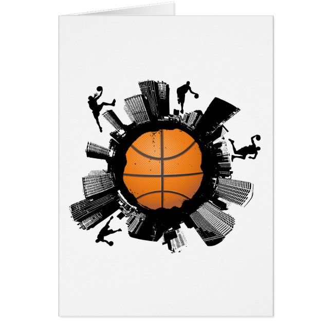 Cartão Cidade do basquetebol (Frente)