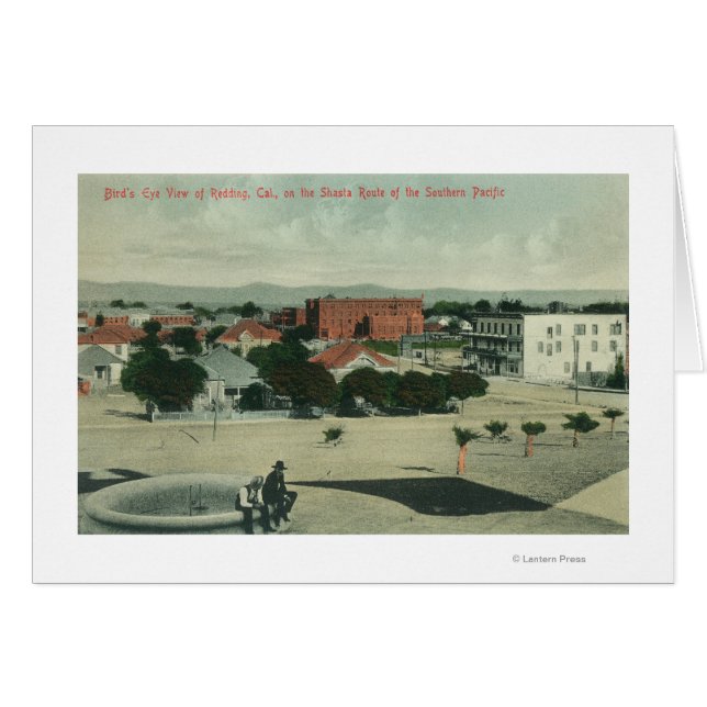 Cartão Cidade do Pacífico Sul na rota Shasta (Frente Horizontal)