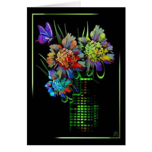 Cartão Cidade na flor (Frente)