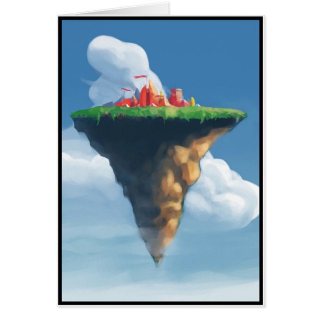Cartão Cidade nas Nuvens (Frente)