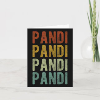 Cartão Cidade Pandi Filipinas Retro