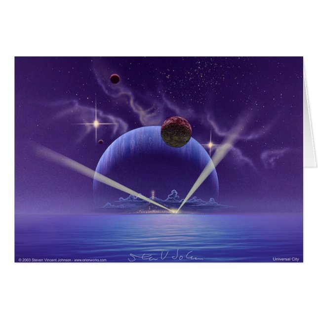 Cartão Cidade universal (Frente Horizontal)