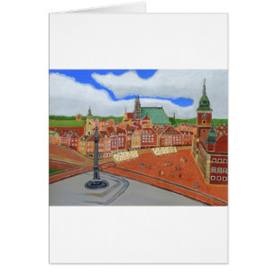 Cartão Cidade Varsóvia-Velha