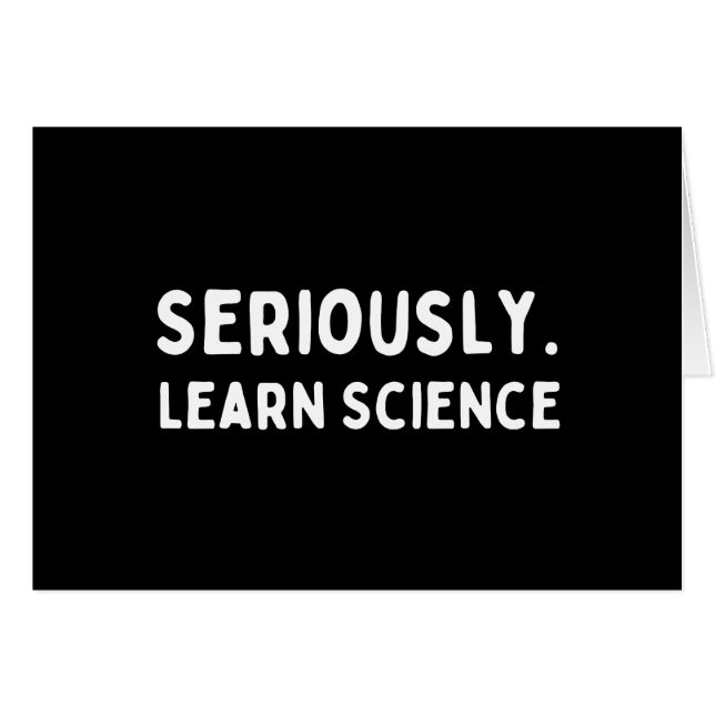 Cartão Ciência do aprendizado (Frente Horizontal)