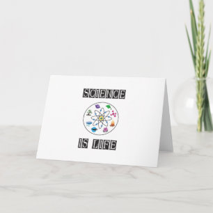 Cartão Ciência é vida
