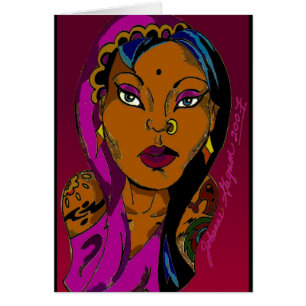 Cartão Cigano do rock and roll