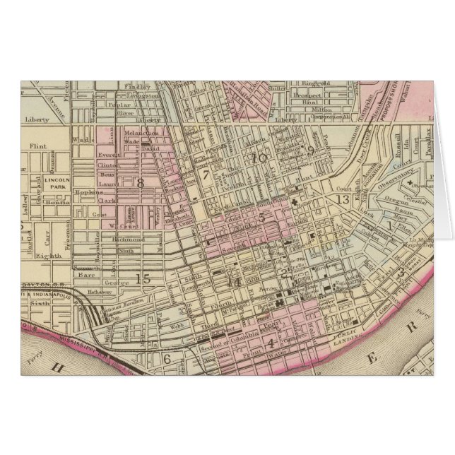 Cartão Cincinnati 2 (Frente Horizontal)