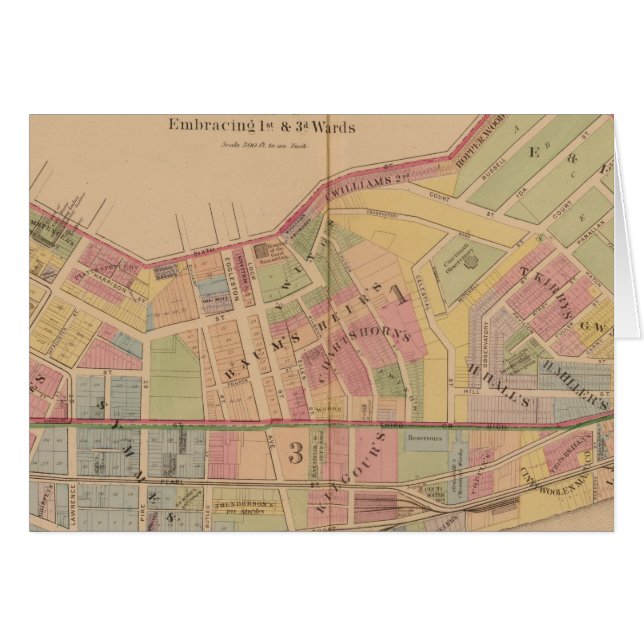 Cartão Cincinnati, Ohio (Frente Horizontal)