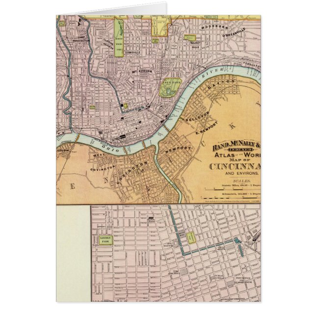 Cartão Cincinnati, Ohio 2 (Frente)