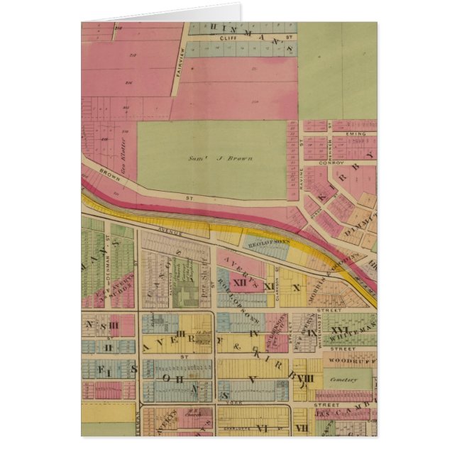 Cartão Cincinnati, Ohio 3 (Frente)