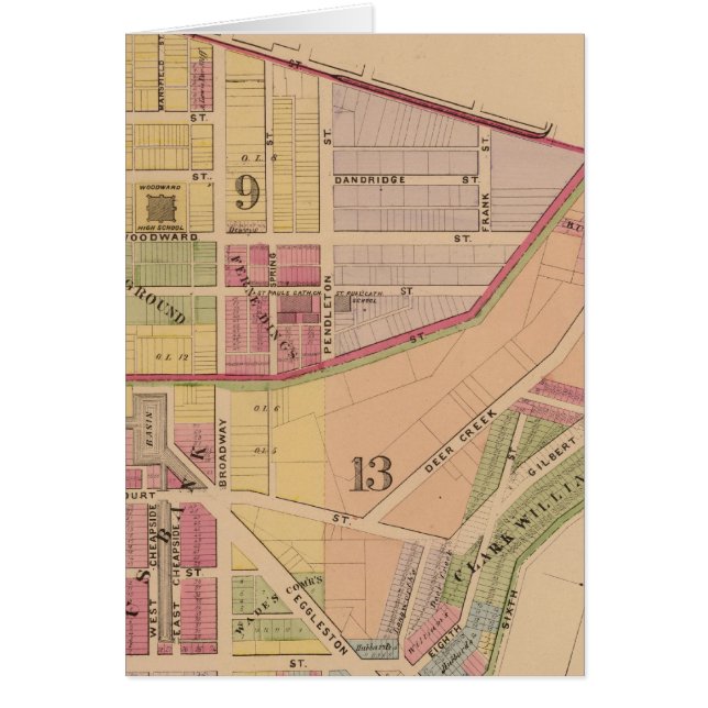 Cartão Cincinnati, Ohio 8 (Frente)