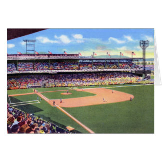 Cartão Cincinnati Ohio Crosley Field