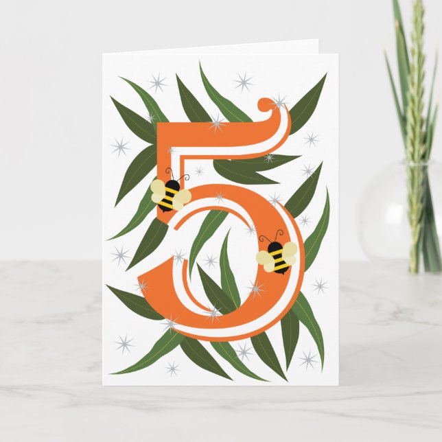 Cartão Cinco (Frente)