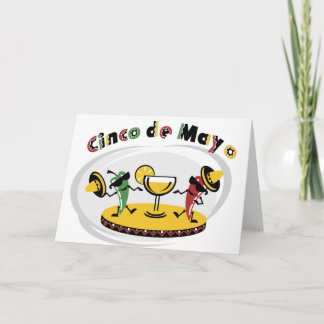 Cartão Cinco de Mayo