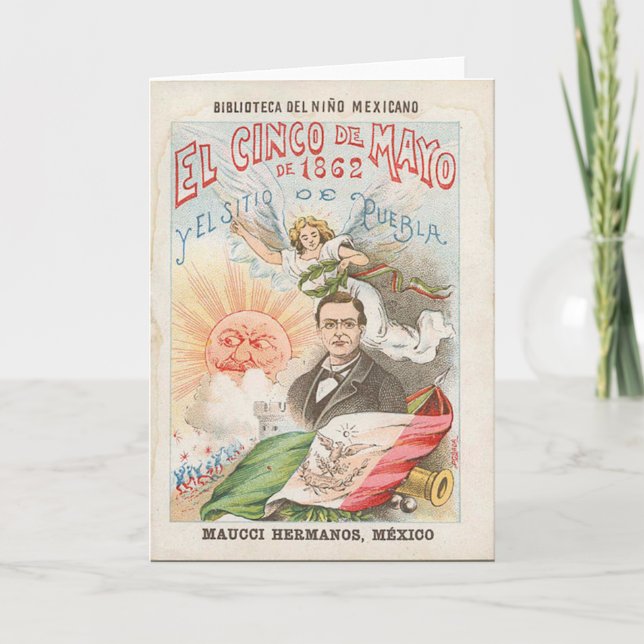 Cartão Cinco De Mayo Card (Frente)