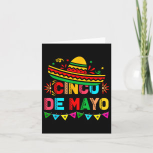 Cartão Cinco De Mayo Mexicano Fiesta 5 De Mayo Women Men