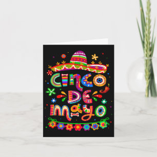 Cartão Cinco De Mayo Mexicano Taco Deixa Fiesta Cinco De