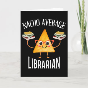Cartão Cinco De Mayo Nacho Bibliotecário Médio Biblioteca