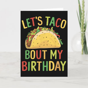 Cartão Cinco De Mayo Vamos Taco Bout Meu Aniversário Mexi