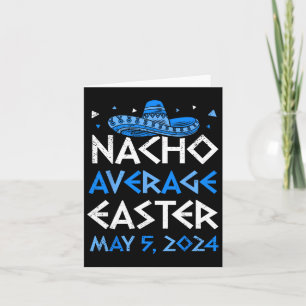 Cartão Cinco de Páscoa Engraçado Cinco De Mayo Orthodox G
