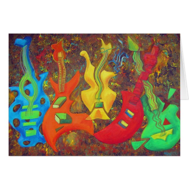 CARTÃO CINCO GUITARRA (Frente horizontal)