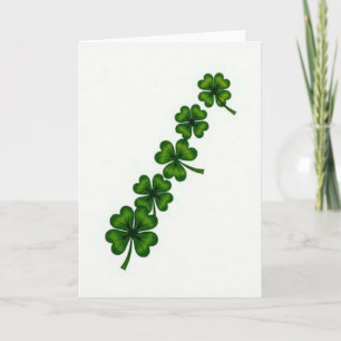 Cartão Cinco Shamrock Fortune