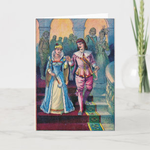 Cartão Cinderella and the Prince, Greeting Card