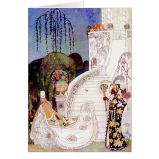 Cartão Cinderella Fairy Tale de Kay Nielsen