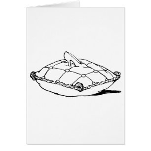 Cartão Cinderella Slipper Vintage Fairytale Art