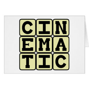 Cartão Cinematográfico, Como Um Filme