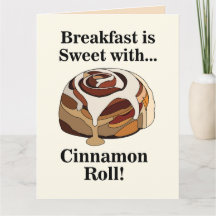 Cinnamon Rolls Sweet Bun Breakfast