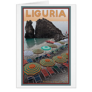 Cartão Cinque Terre - Liguria