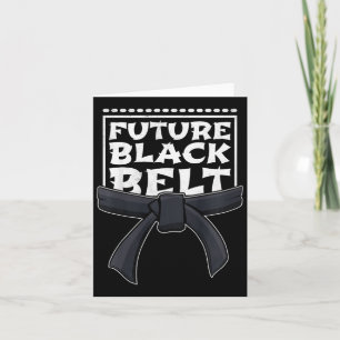 Cartão Cinto Negro Futuro