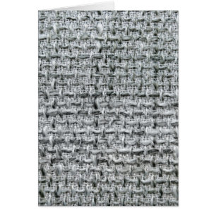 Cartão Cinza Burlap