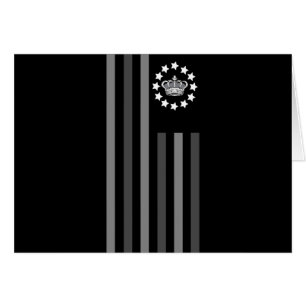 Cartão Cinza da Coroa - Bandeira