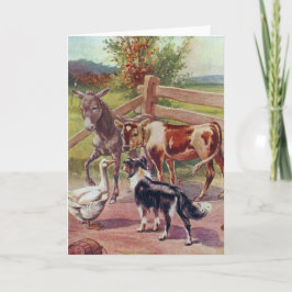 Cartão Cinza Goose Com Todos Os Seus Amigos