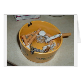 Cartão Cinzas às cinzas