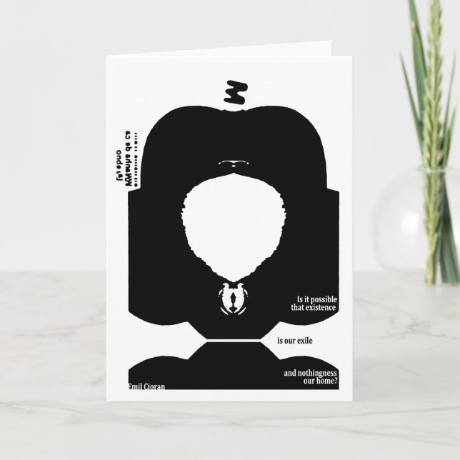 Cartão Cioran Cote (Frente)