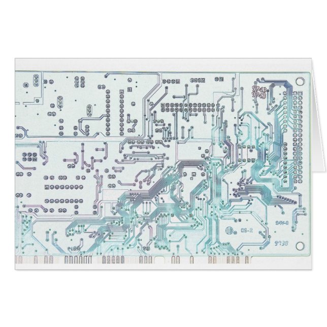 Cartão circuito eletrônico (Frente Horizontal)