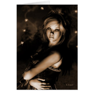 Cartão Círculo da noite