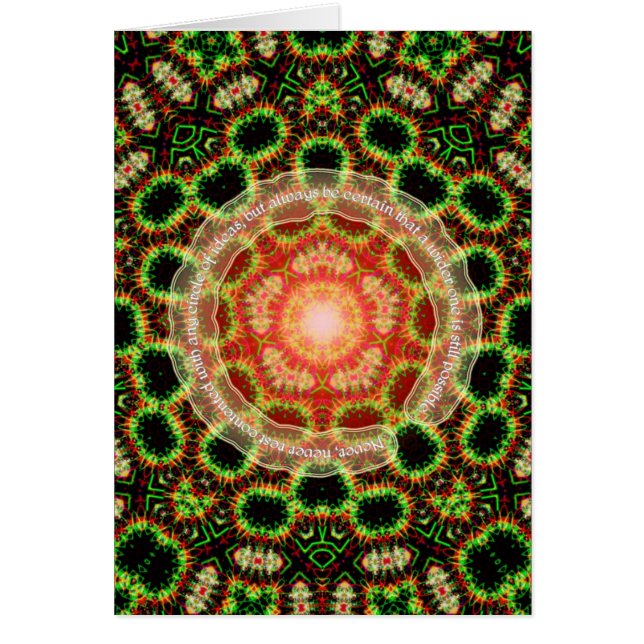 Cartão Círculo de Ideias (Frente)