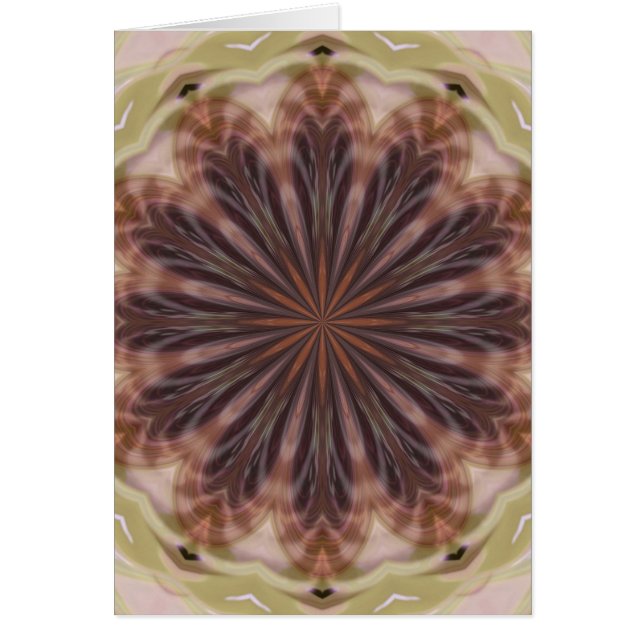 Cartão Círculo de Penas (Frente)