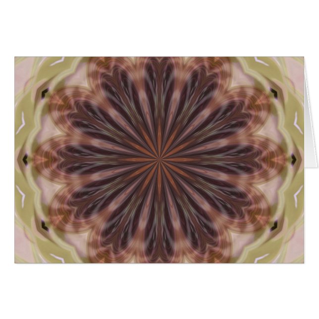 Cartão Círculo de Penas (Frente Horizontal)