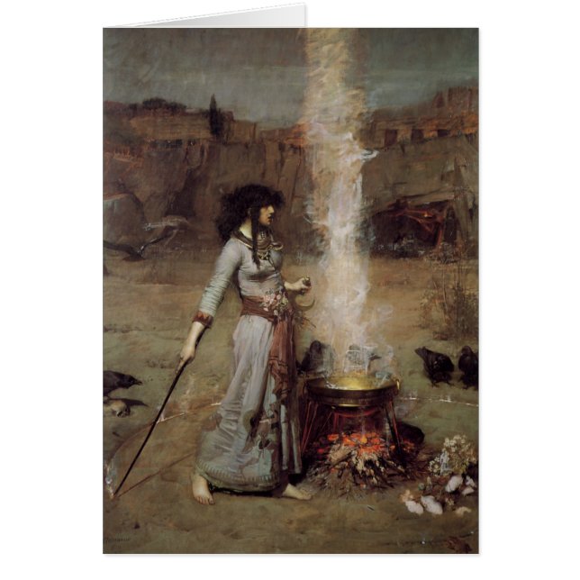 Cartão Círculo mágico (Frente)